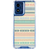 Summer Pattern Moto G 5G (2024) Clear Case