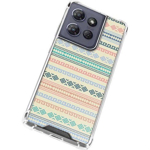 Summer Pattern Moto G Play 5G (2025) Clear Case