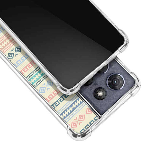 Summer Pattern Moto G Play 5G (2025) Clear Case
