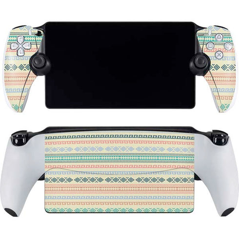 Summer Pattern PlayStation Portal Remote Player Skin