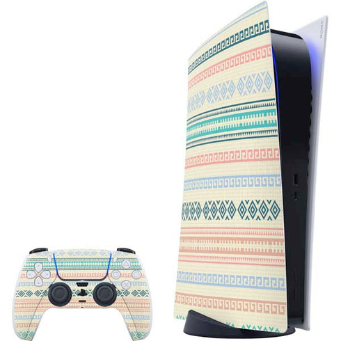 Summer Pattern PlayStation PS5 Skins