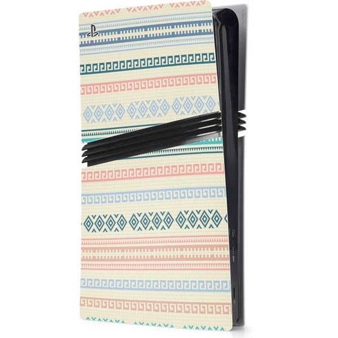 Summer Pattern PS5 Pro Console Skin