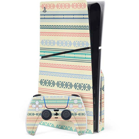 Summer Pattern PlayStation PS5 Skins