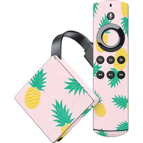 Summer Pineapples Amazon Fire TV Skin