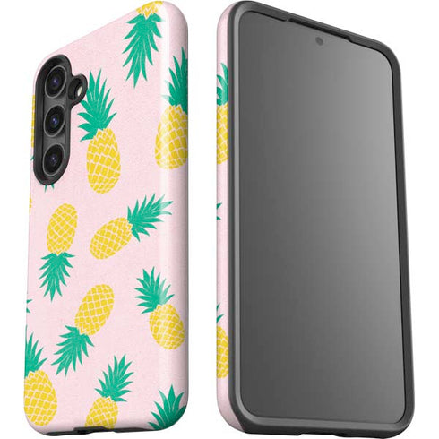 Summer Pineapples Galaxy S25 Plus Impact Case