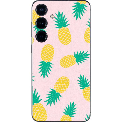 Summer Pineapples Galaxy S24 Plus Skin