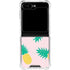Summer Pineapples Galaxy Z Flip6 Clear Case