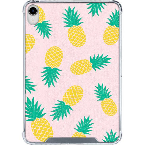 Summer Pineapples iPad 11th Gen (2025) Clear Case