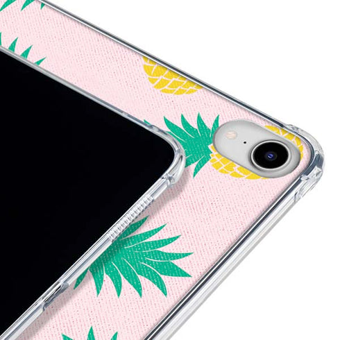 Summer Pineapples iPad 11th Gen (2025) Clear Case