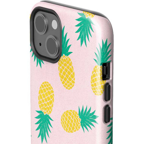 Summer Pineapples iPhone 15 Impact Case