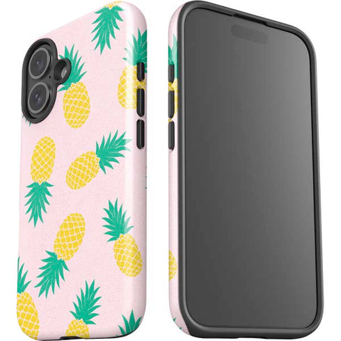 Summer Pineapples iPhone 16 Impact Case