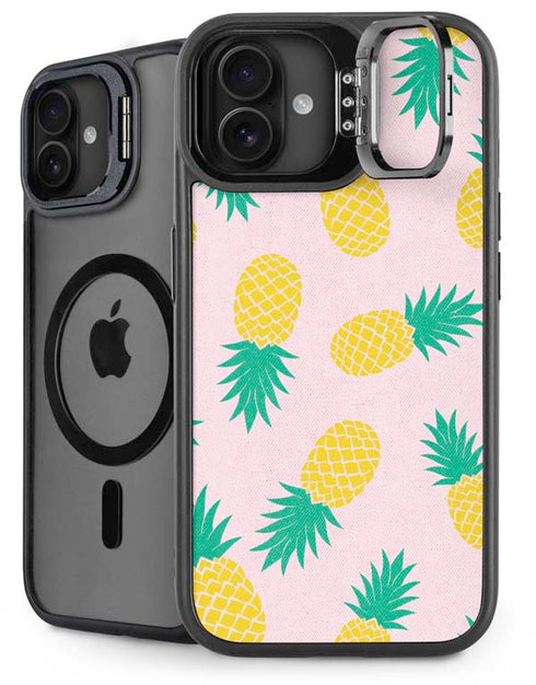 Summer Pineapples iPhone 16 Kickstand Case