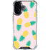 Summer Pineapples iPhone 16 Plus Clear Case