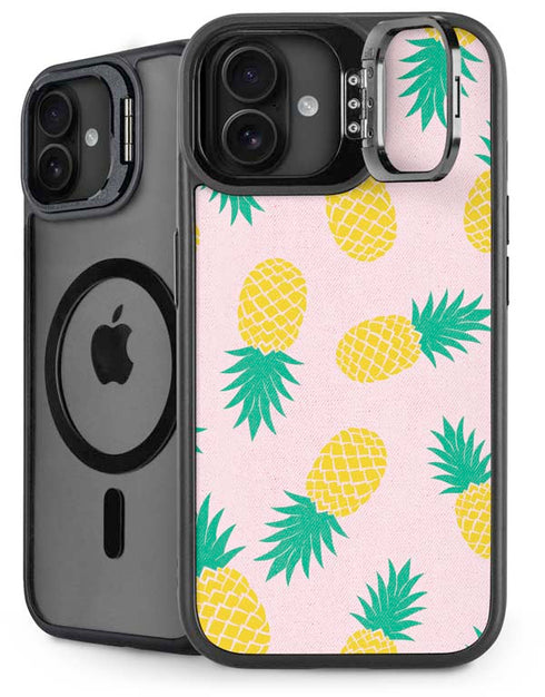 Summer Pineapples iPhone 16 Plus Kickstand Case