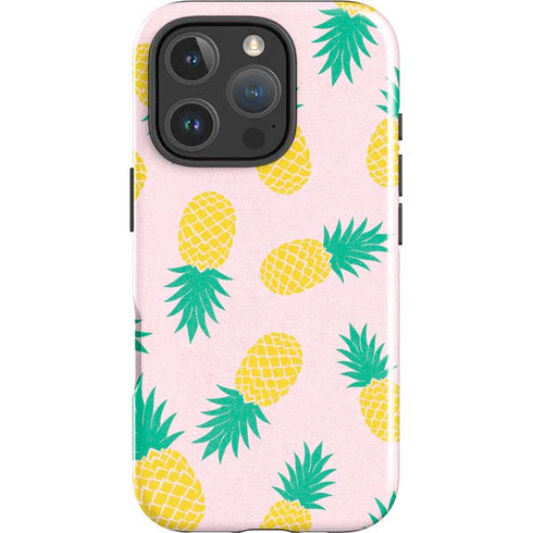 Summer Pineapples iPhone 16 Pro Impact Case