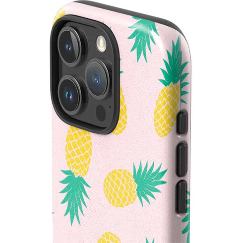 Summer Pineapples iPhone 16 Pro Impact Case