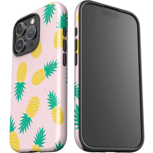 Summer Pineapples iPhone 16 Pro Impact Case