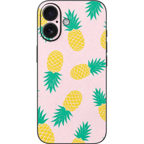 Summer Pineapples iPhone 16 Skin