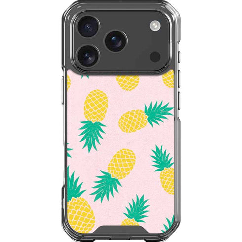 Summer Pineapples iPhone 18 Pro Clear Case