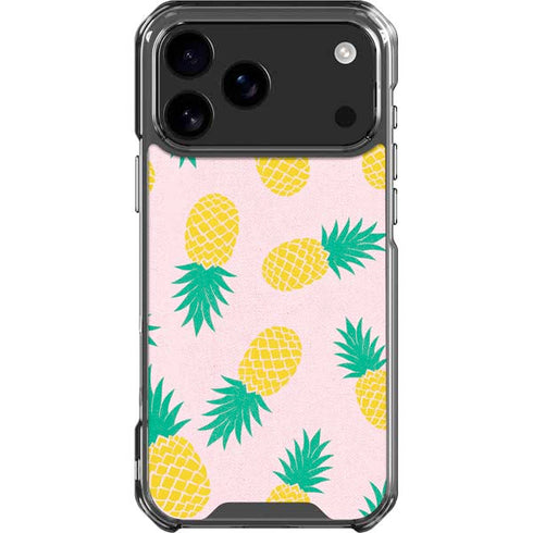 Summer Pineapples iPhone 18 Pro Max Clear Case