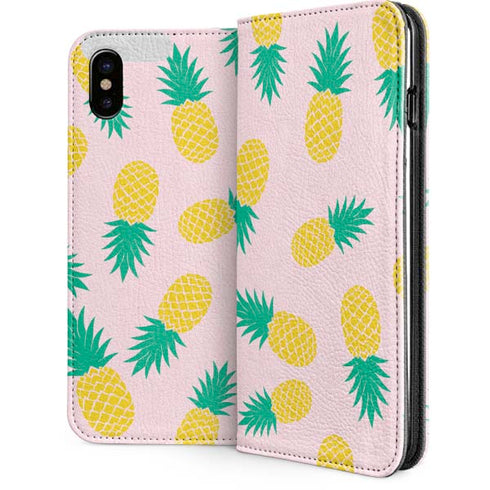 Summer Pineapples iPhone 8 Folio Case