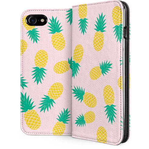 Summer Pineapples iPhone SE (2nd & 3rd Gen) Folio Case