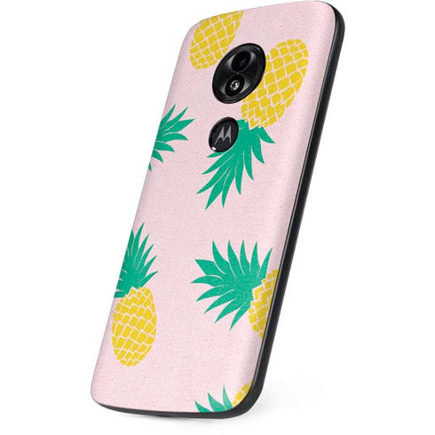 Summer Pineapples Moto E5 Play Skin