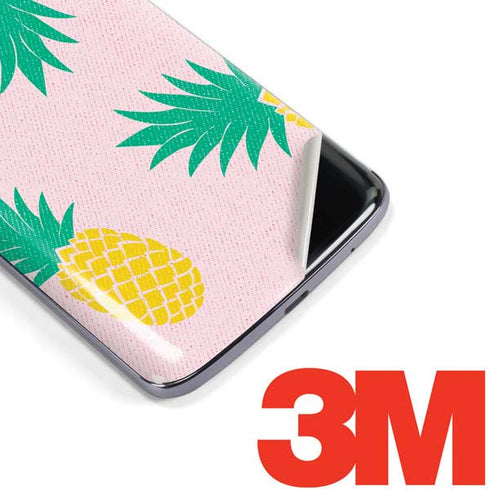 Summer Pineapples Moto E5 Plus Skin