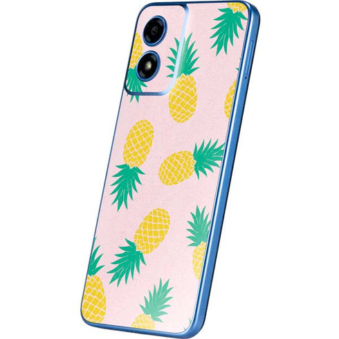 Summer Pineapples Moto G Play 4G (2024) Skin