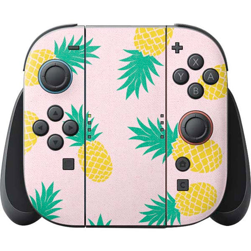 Summer Pineapples Nintendo Switch 2 (2025) Joy-Con Controller Skin