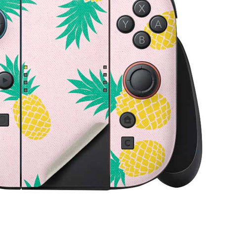 Summer Pineapples Nintendo Switch 2 (2025) Joy-Con Controller Skin