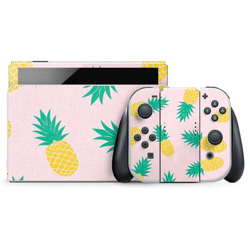 Summer Pineapples Nintendo Skins