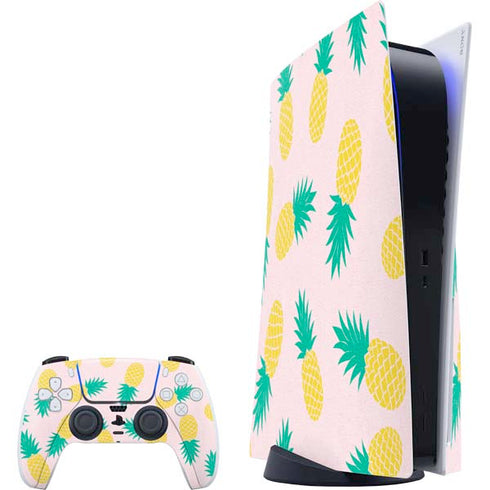 Summer Pineapples PlayStation PS5 Skins