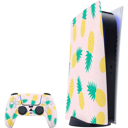 Summer Pineapples PlayStation PS5 Skins