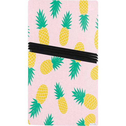 Summer Pineapples PS5 Pro Console Skin