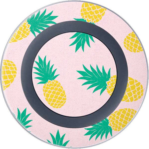 Summer Pineapples Wireless Charger Skin