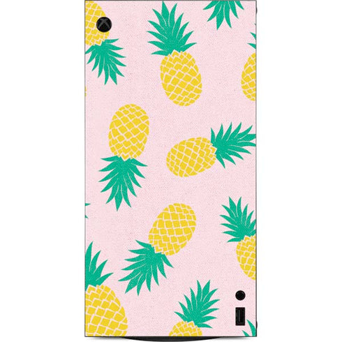 Summer Pineapples XBox Series X Digital Edition Console Skin