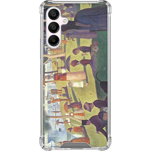 Georges Seurat Sunday Afternoon on the Island of La Grande Jatte Galaxy A16 5G Clear Case