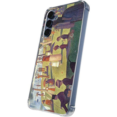 Georges Seurat Sunday Afternoon on the Island of La Grande Jatte Galaxy A35 5G Clear Case