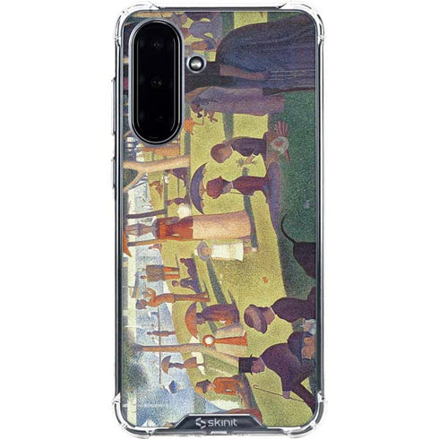 Georges Seurat Sunday Afternoon on the Island of La Grande Jatte Galaxy A36 5G Clear Case