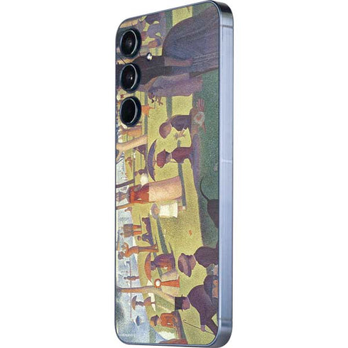 Georges Seurat Sunday Afternoon on the Island of La Grande Jatte Galaxy A55 5G Skin