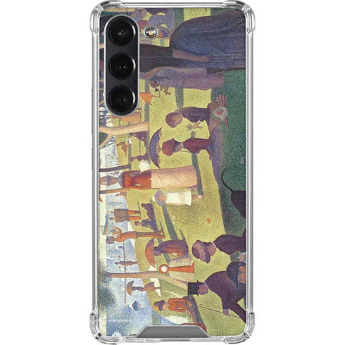 Georges Seurat Sunday Afternoon on the Island of La Grande Jatte Galaxy S24 FE Clear Case