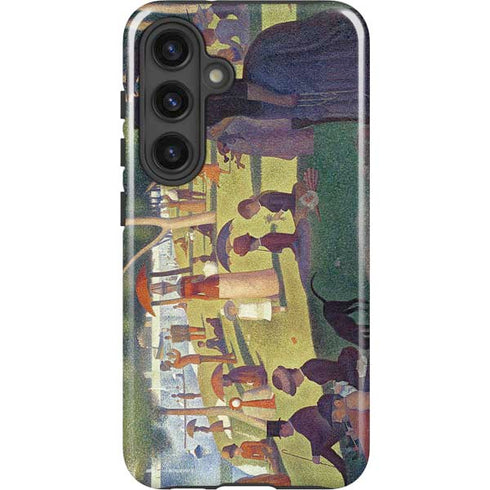 Georges Seurat Sunday Afternoon on the Island of La Grande Jatte Galaxy S25 Plus Impact Case