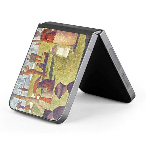 Georges Seurat Sunday Afternoon on the Island of La Grande Jatte Galaxy Z Flip6 Skin