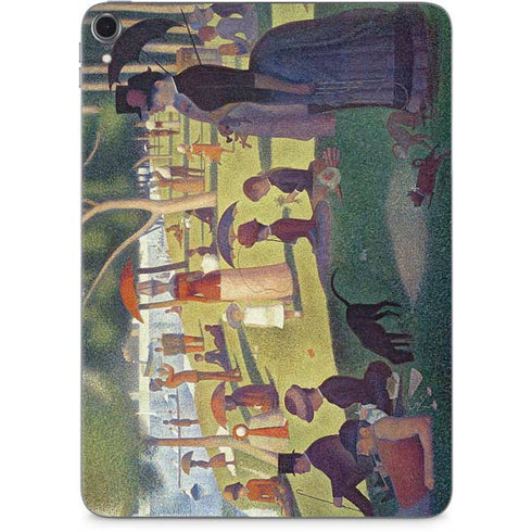 Georges Seurat Sunday Afternoon on the Island of La Grande Jatte Apple iPad Pro Skin