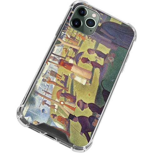 Georges Seurat Sunday Afternoon on the Island of La Grande Jatte iPhone 12 Pro Clear Case
