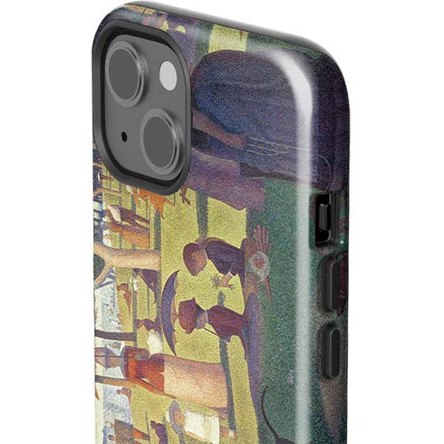 Georges Seurat Sunday Afternoon on the Island of La Grande Jatte iPhone 15 Impact Case