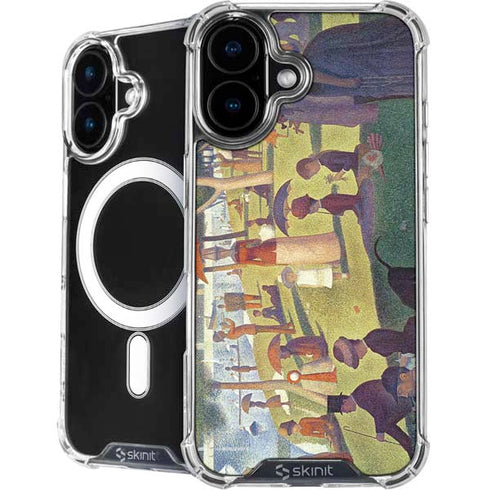 Georges Seurat Sunday Afternoon on the Island of La Grande Jatte iPhone 16 MagSafe Case