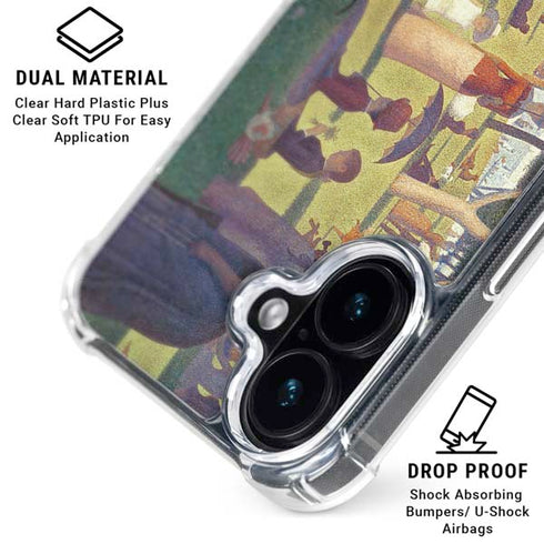 Georges Seurat Sunday Afternoon on the Island of La Grande Jatte iPhone 16 MagSafe Case