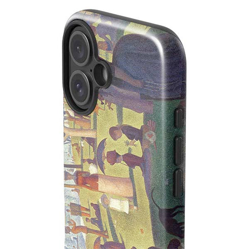 Georges Seurat Sunday Afternoon on the Island of La Grande Jatte iPhone 16 Plus Impact Case